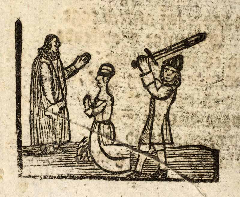 Henrettelse ved sværdet. Inger blev – til trods for at hun allerede var død – henrettet af bødlen den 19. marts 1706. Herefter blev hendes hoved sømmet fast til en pæl og udstillet til skræk og advarsel, mens hendes legeme blev begravet på retterstedet ude på vores dages Vesterbro.