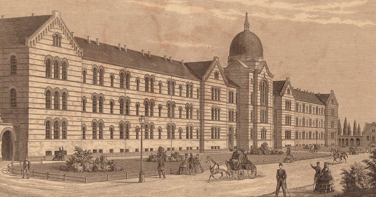 Kommunehospitalet 1870. Kort- og tegningssamlingen, Københavns Stadsarkiv