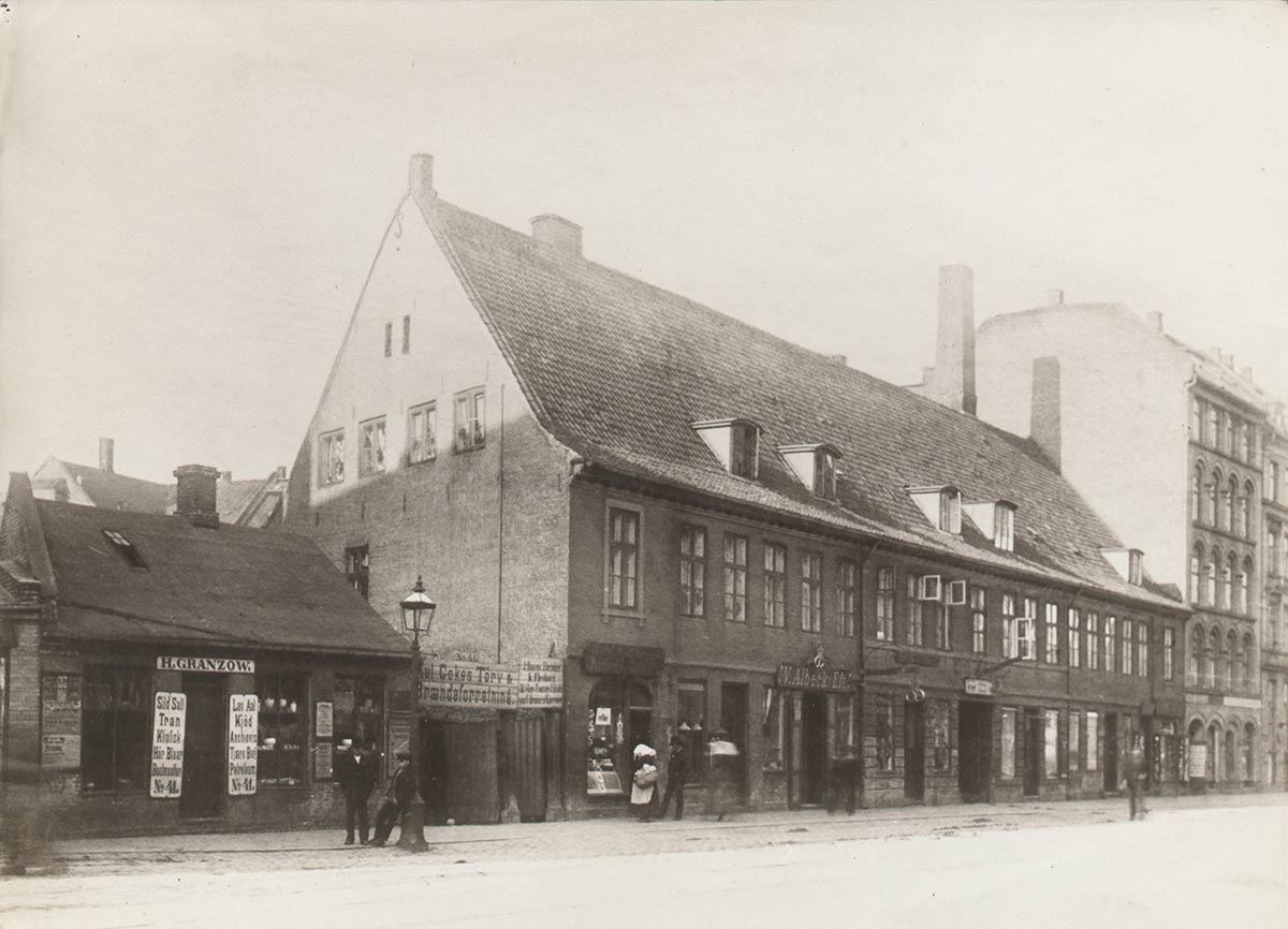 Vesterbrogade 41. Foto 1886: Oluf W. Jørgensen, Københavns Museum.