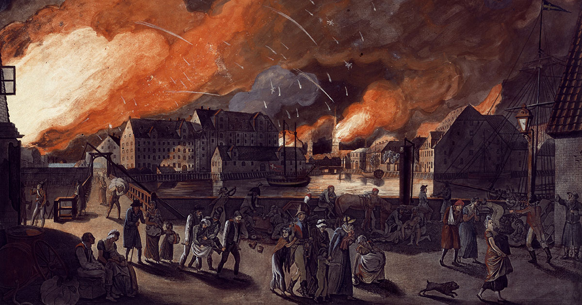 København, natten mellem 4. og 5. september 1807