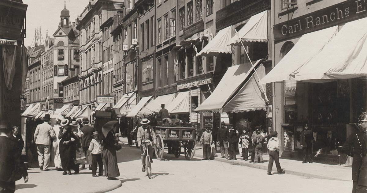 Historisk gadefoto