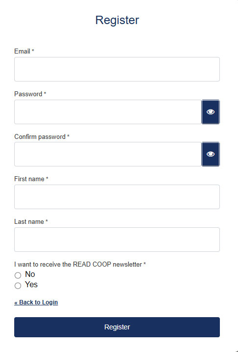 Skærmbillede fra Transkribus