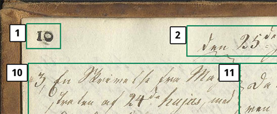 Skærmbillede fra Transkribus